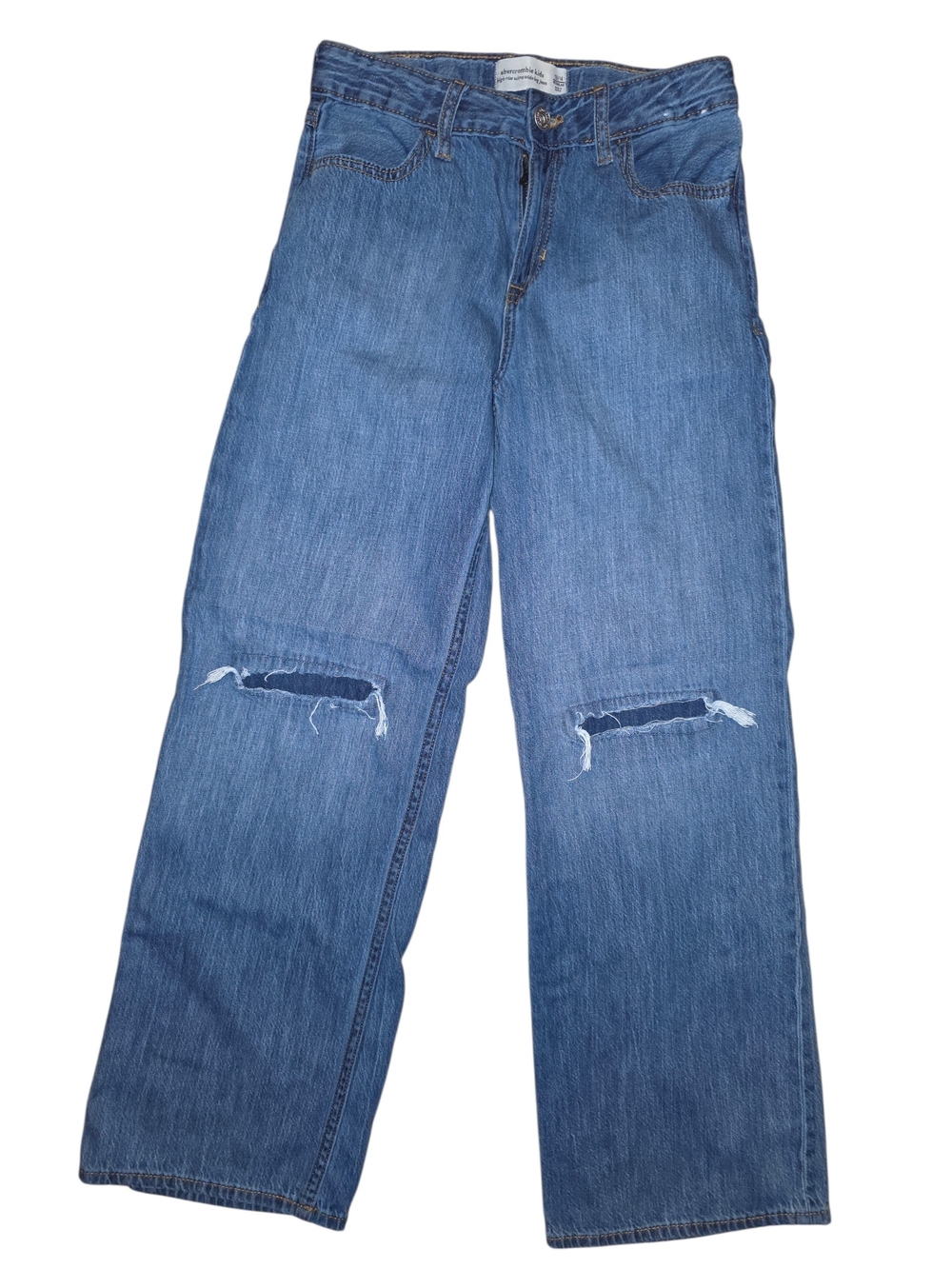 Abercrombie Kids High Rise Ultra Wide Leg Jeans Sz 13/14